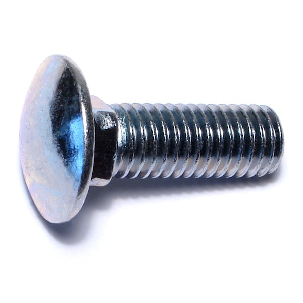 Midwest Fastener Carriage Bolt, Square Neck, 13 (Coarse), 1-1/2 in L, Steel, Zinc Plated, 50 PK 01137 - main